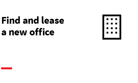 Find and lease a new office