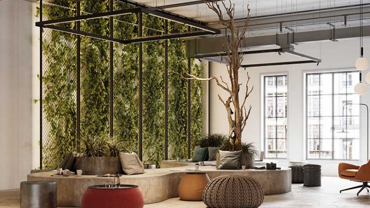 Picture of an office space