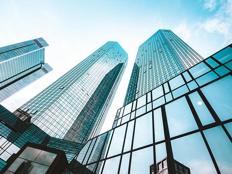 high rise building