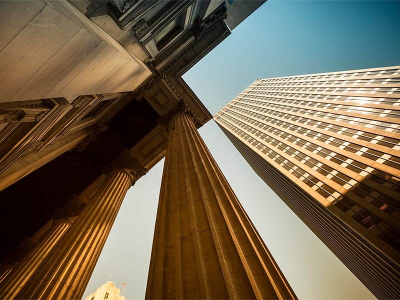 Tall commercial building