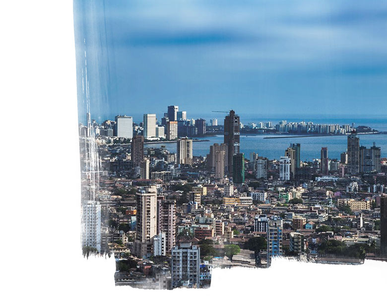 Aerial view of a city