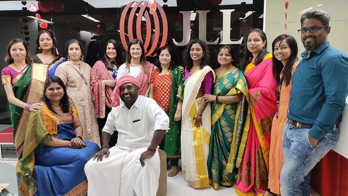 Celebration at office