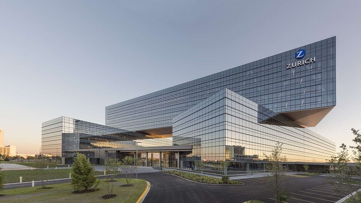 Beautiful outer view of zurich north america headquarters