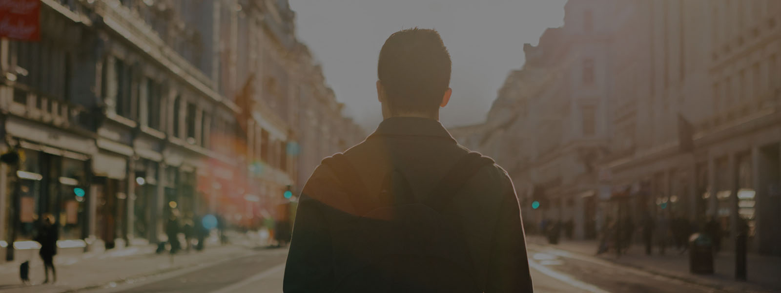 Person walking in the market