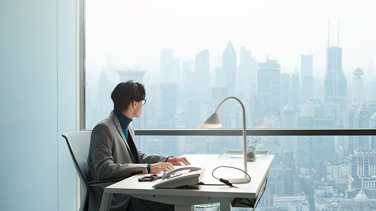 Technology used in office meeting room and somebody opening it, single person cabin